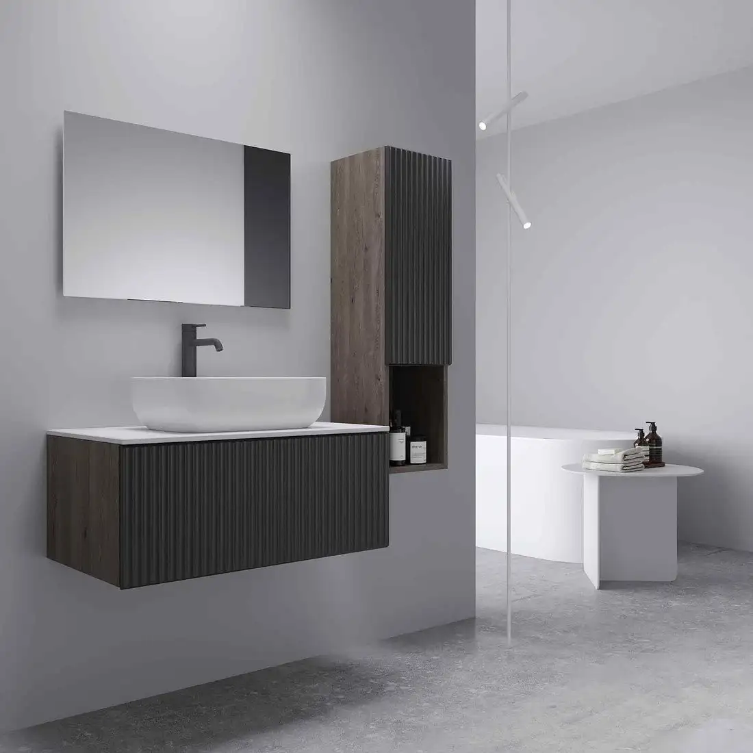 ЗОВ Тумба под умывальник Кито 60 K60TS0MFLPM (флавио лиони) – фото товара