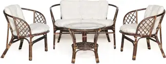 Набор садовой мебели Garden Story Багамы CV-B01C (бежевый/коричневый) – изображение в каталоге