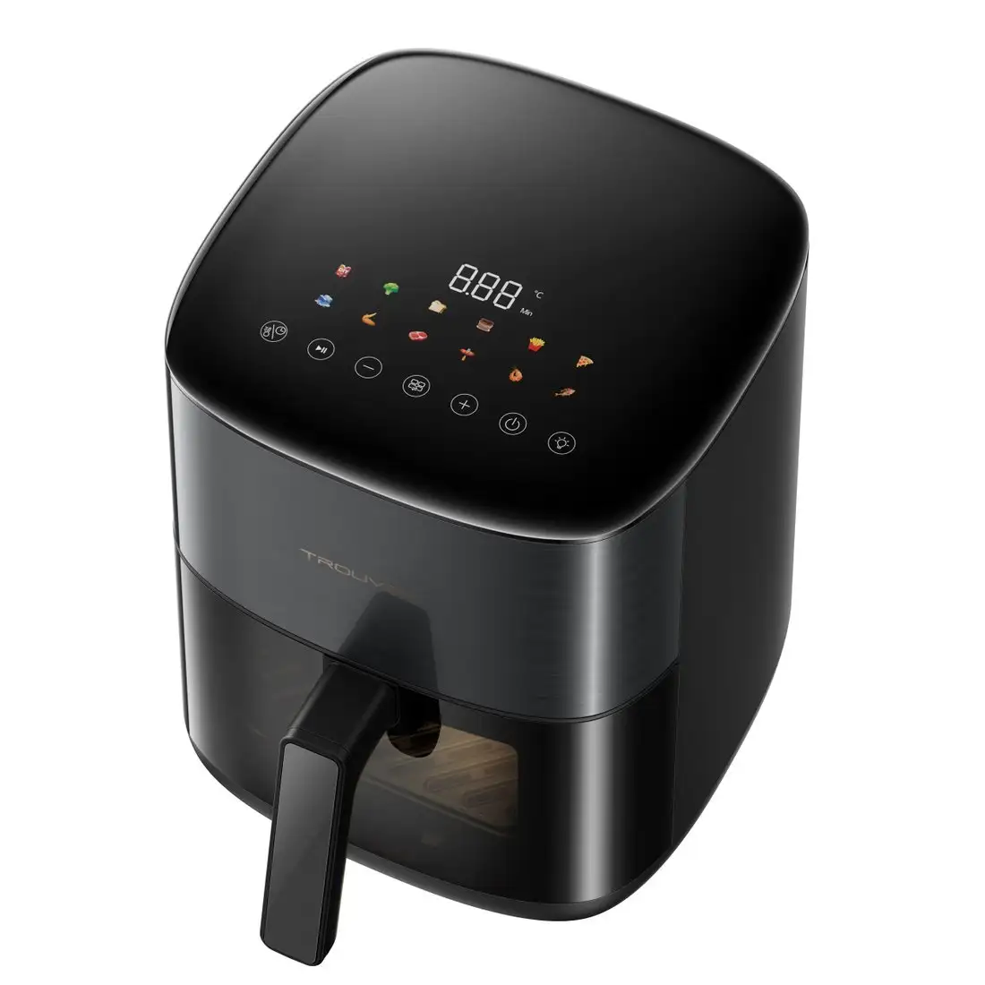 Аэрогриль (аэрофритюрница) Trouver Air Fryer FD10s Pro 6L (черный) – фото товара