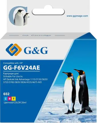 Картридж G&G GG-F6V24AE (аналог HP F6V24AE) – изображение в каталоге