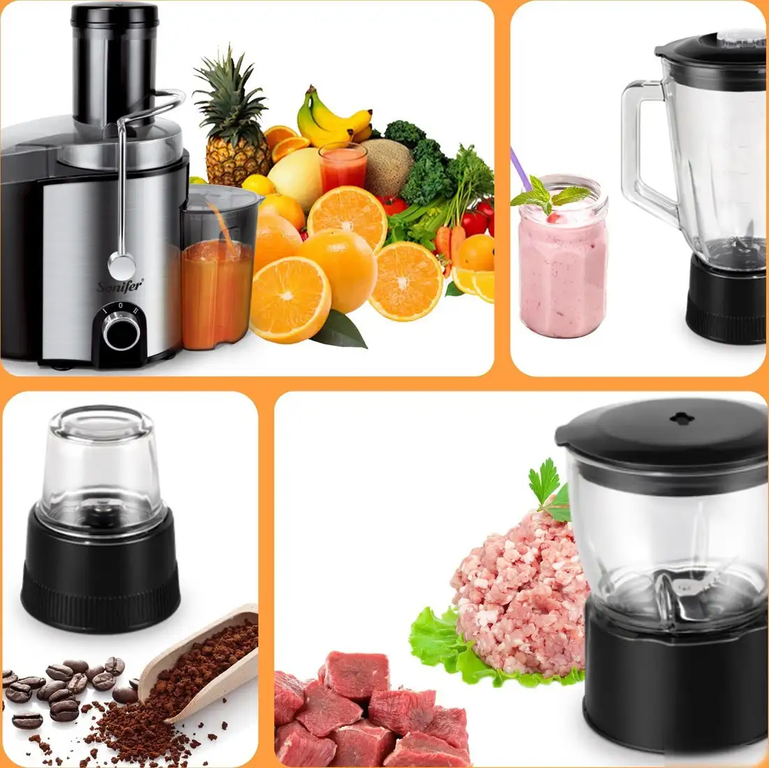 Соковыжималка Sonifer SF-5525 - фото товара