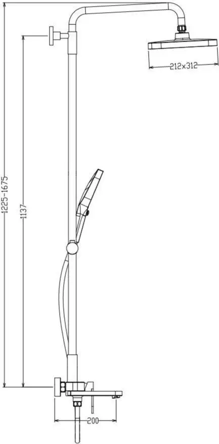 Душевая система Raglo R50.24.09 - фото товара