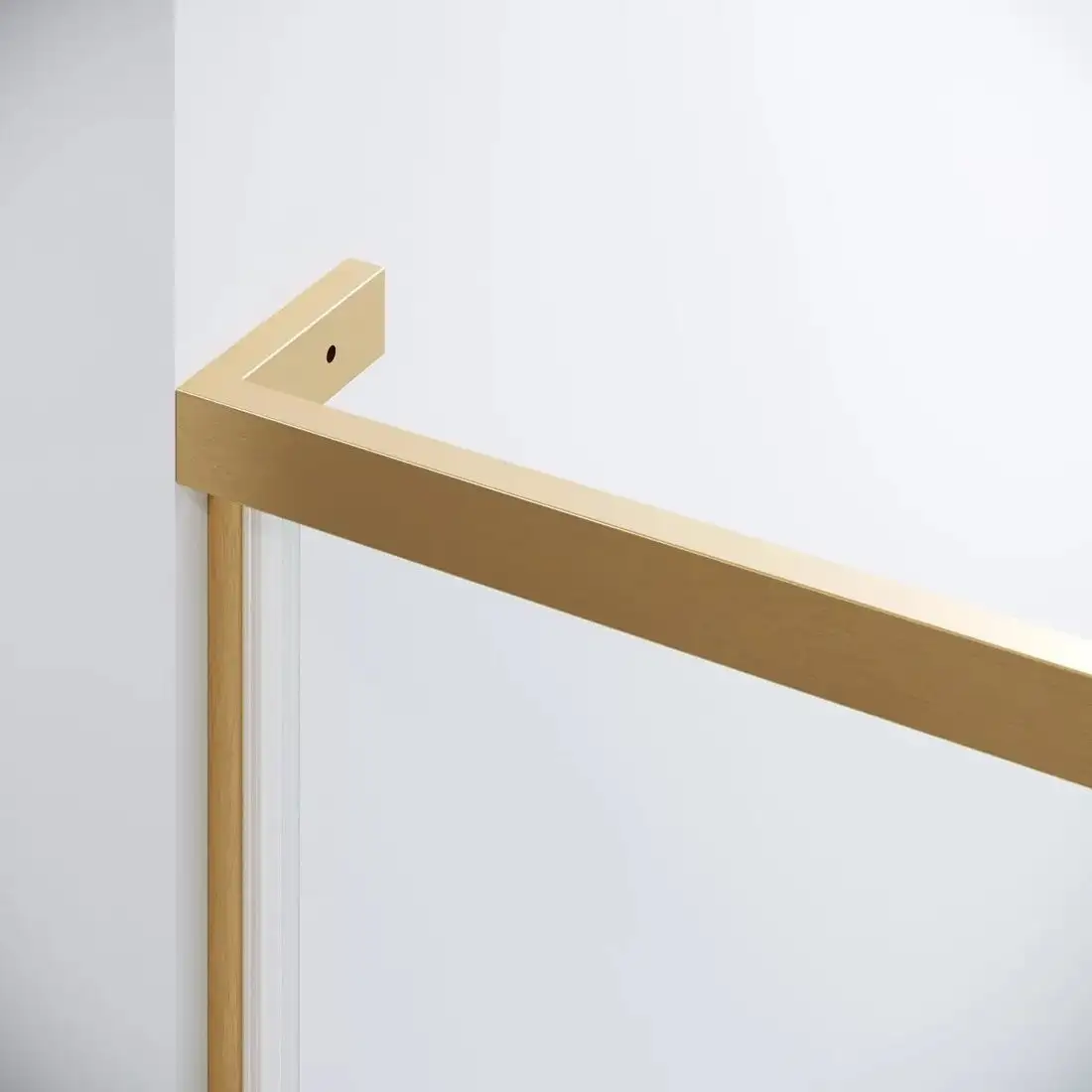 Душевой уголок Grossman Pragma 110x80x195 120.K33.03.1180.32.00 (золото сатин/прозрачное стекло) - фото товара