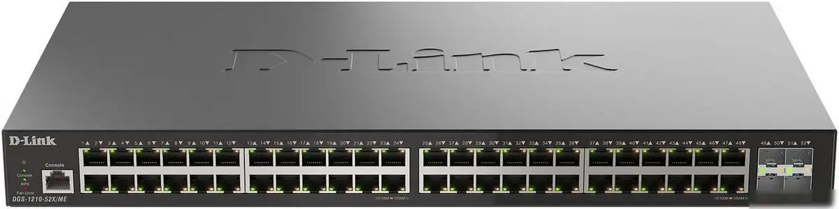 Управляемый коммутатор 2-го уровня D-Link DGS-1210-52X/ME/C1A – фото товара