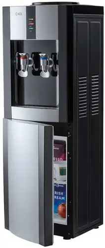 Кулер для воды AEL LD-AEL-47c (черный/серебристый) – изображение в каталоге