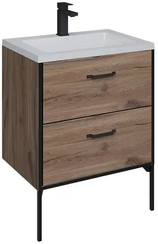 Grossman Тумба под умывальник Неро 70 107004 (альпийский дуб) – изображение в каталоге