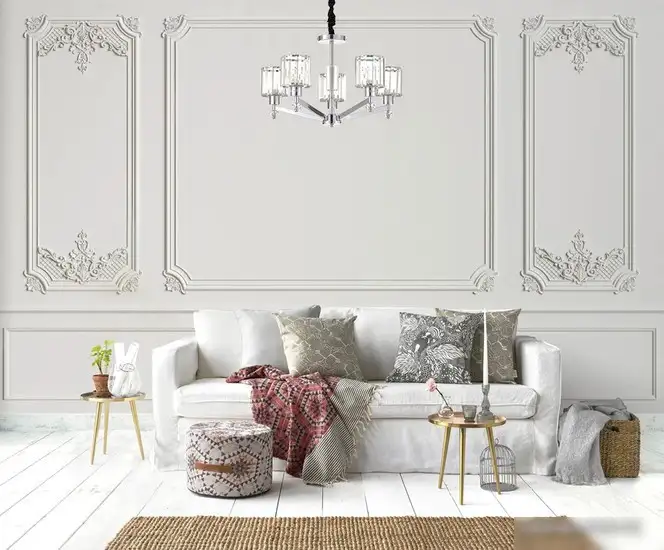 Подвесная люстра Escada Adorn 691/5S E27*60W Chrome – фото товара