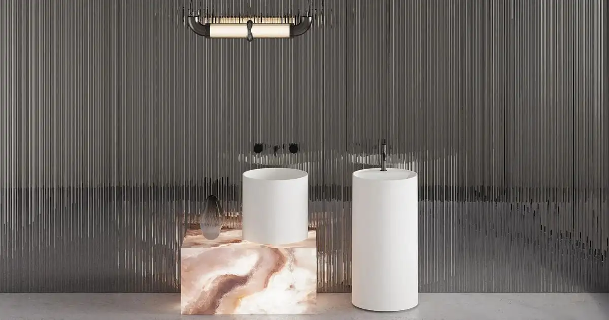 Умывальник Salini Armonia Round 02 130412G (S-Sense, глянцевый) - фото товара