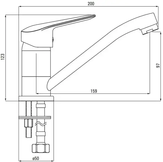 Смеситель Deante Boro BMO 026M - фото товара