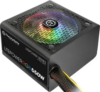 Блок питания Thermaltake Litepower RGB 550W LTP-550AL2NK – изображение в каталоге