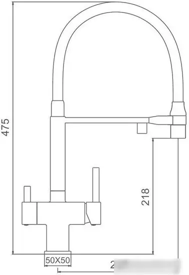 Смеситель Gappo G4395-56 - фото товара