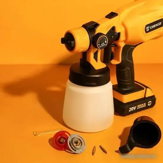 Краскораспылитель Deko DKSG20K2 (с 1-им АКБ) – фото товара