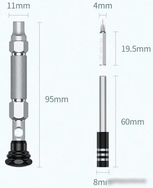 Набор отвертка с битами Ugreen CM372 (38 предметов) – фото товара