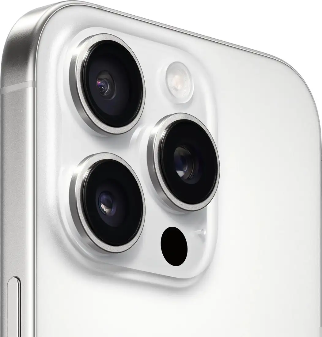 Телефон Apple iPhone 16 Pro Dual SIM 128GB (белый титан) – фото товара