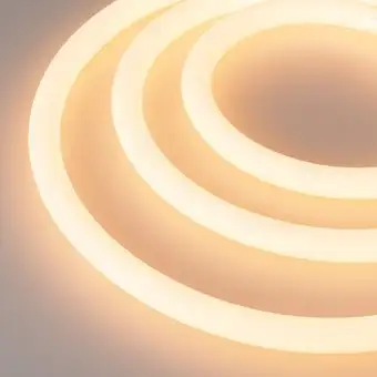 Гибкий неон Arlight 14.4W/m 336LED/m 2835SMD теплый белый 5M MOONLIGHT-TOP-A336-D18mm 24V Warm2300 360deg 038761 – изображение в каталоге