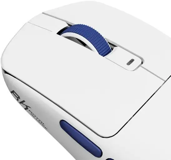 Игровая мышь Royal Kludge M30 (белый/синий) – фото товара