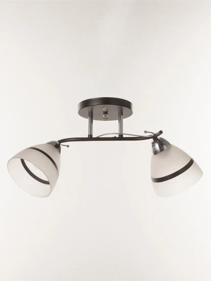 Люстра средней высоты BayerLux Лайма 10352886 (черный/хром) – фото товара