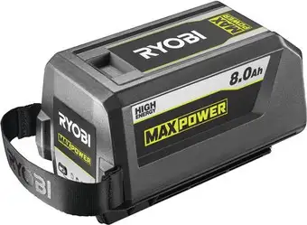 Аккумулятор Ryobi Max Power RY36B80B 5133005911 (36В/8 Ач) – изображение в каталоге