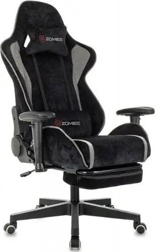 Игровое (геймерское) кресло Zombie Drift/F (черный/серый) – изображение в каталоге
