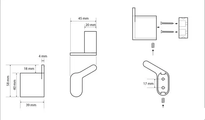 Крючок для ванны Bemeta Organic 157106191L – фото товара