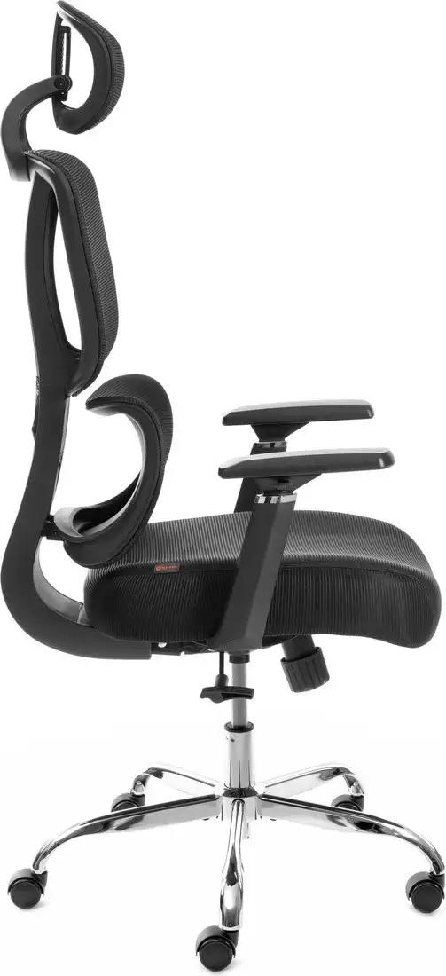 Офисное кресло TetChair Mesh-12HR (ткань, черный) – фото товара