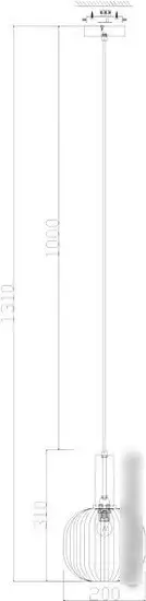 Подвесная люстра Freya FR8012PL-01AM – фото товара