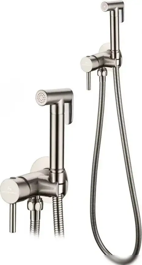 Гигиенический душ Grocenberg GB001 (никель) - фото товара