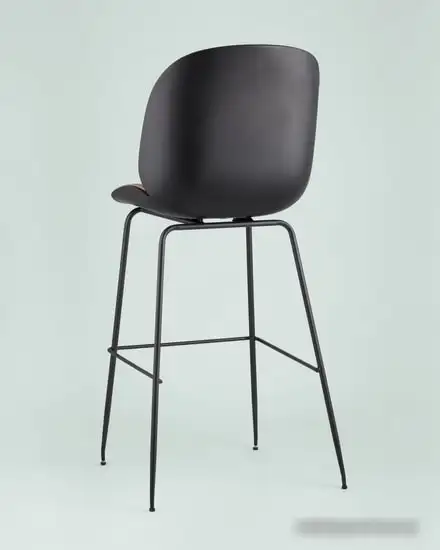 Стул Stool Group Beetle PU со спинкой барный (бежевый) – фото товара