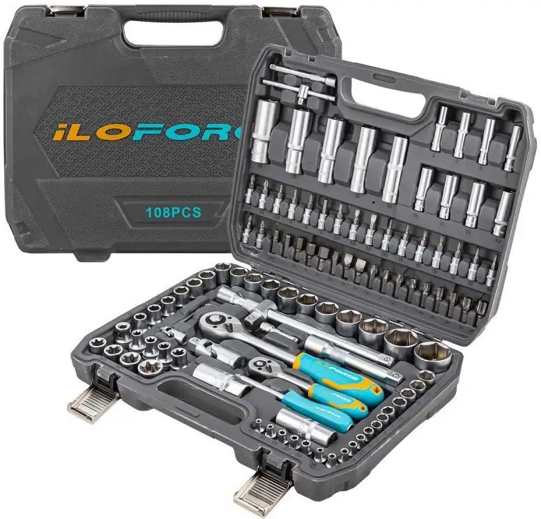 Универсальный набор инструментов ILOforce IF-41082-5(52229) – фото товара