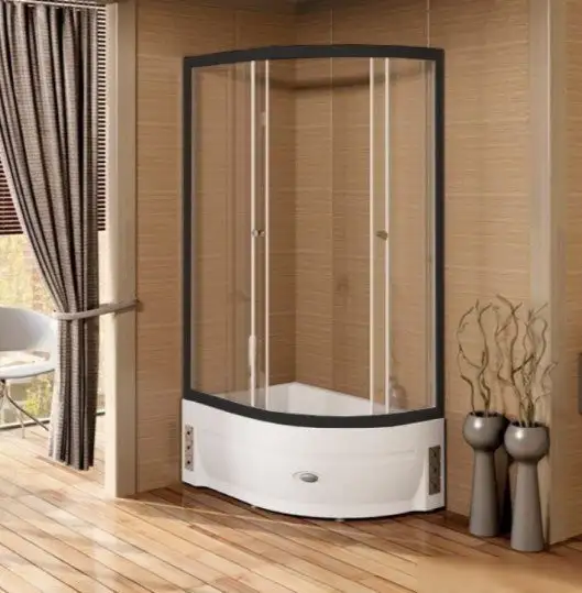 Душевой уголок Radomir 120x80 L 1-03-6-1-0-0090 (прозрачное стекло) - фото товара