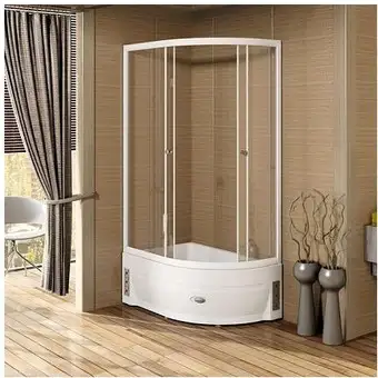 Душевой уголок Radomir 120x80 L 1-03-1-1-0-0090 (прозрачное стекло)