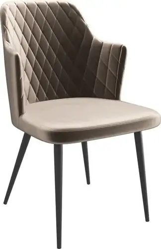 Стул с подлокотниками Мамадома Freddy (d05 Cappuccino Lux/черный)