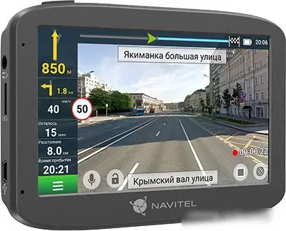Видеорегистратор-навигатор (2в1) NAVITEL RE 5 Dual – фото товара