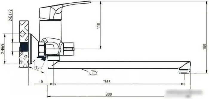 Смеситель Voda Lucky LY 31 - фото товара