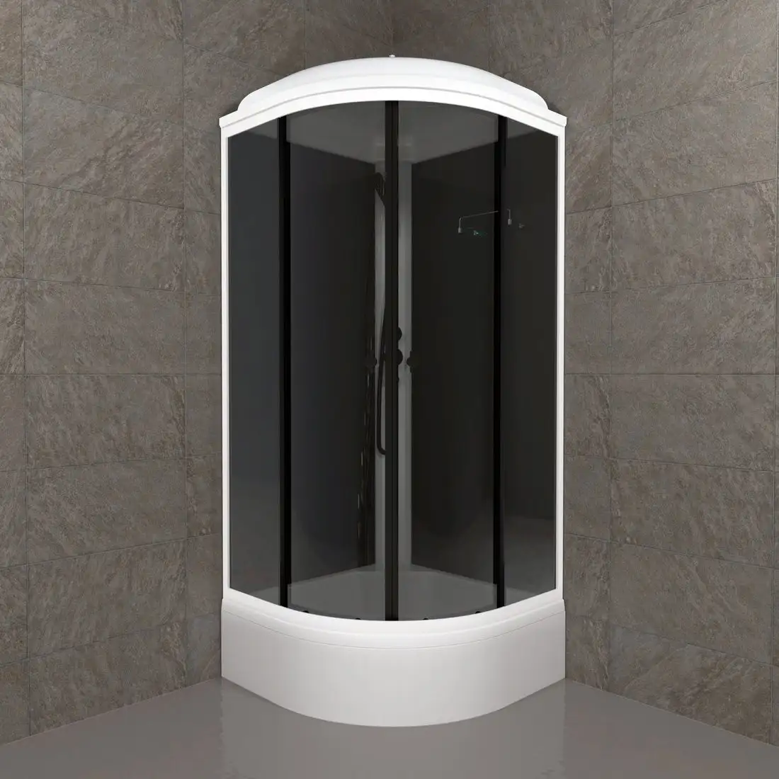 Душевая кабина Triton Грэй-Блэк B 90х90 - фото товара