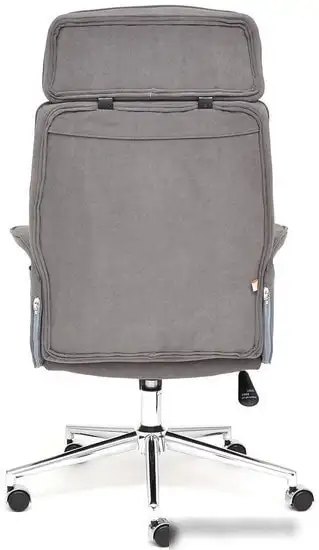 Кресло TetChair Charm (флок, серый) – фото товара