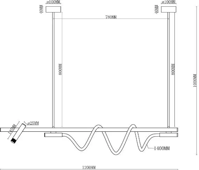 Подвесная люстра Moderli True V10684-PL – фото товара