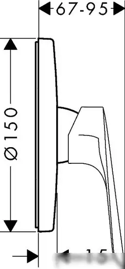 Смеситель Hansgrohe Logis E 71608000 - фото товара