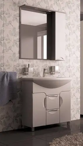 Mixline Тумба с умывальником Кассиопея 75 529563 + Элеганс 75 – изображение в каталоге