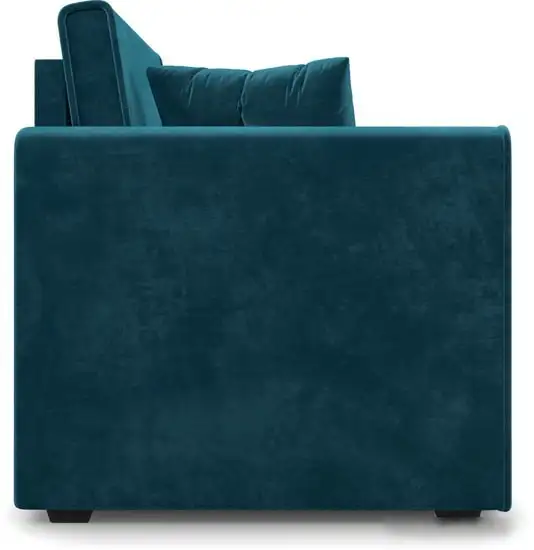 Кресло-кровать Мебель-АРС Санта (бархат, сине-зеленый star velvet 43 black green)