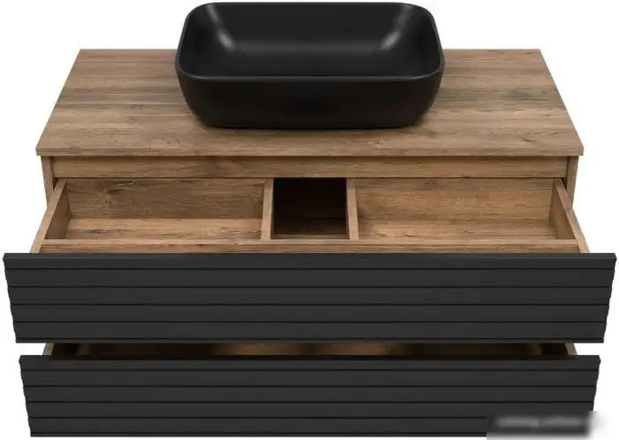 Brevita Тумба под умывальник Dakota 100 DAK-09100-19/02-2Я – фото товара