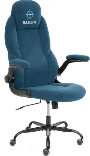 Офисное кресло TetChair Bazuka metalBL (велюр, синий, 32) – изображение в каталоге