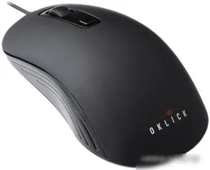 Мышь Oklick 155M Optical Mouse Black (868548) – фото товара