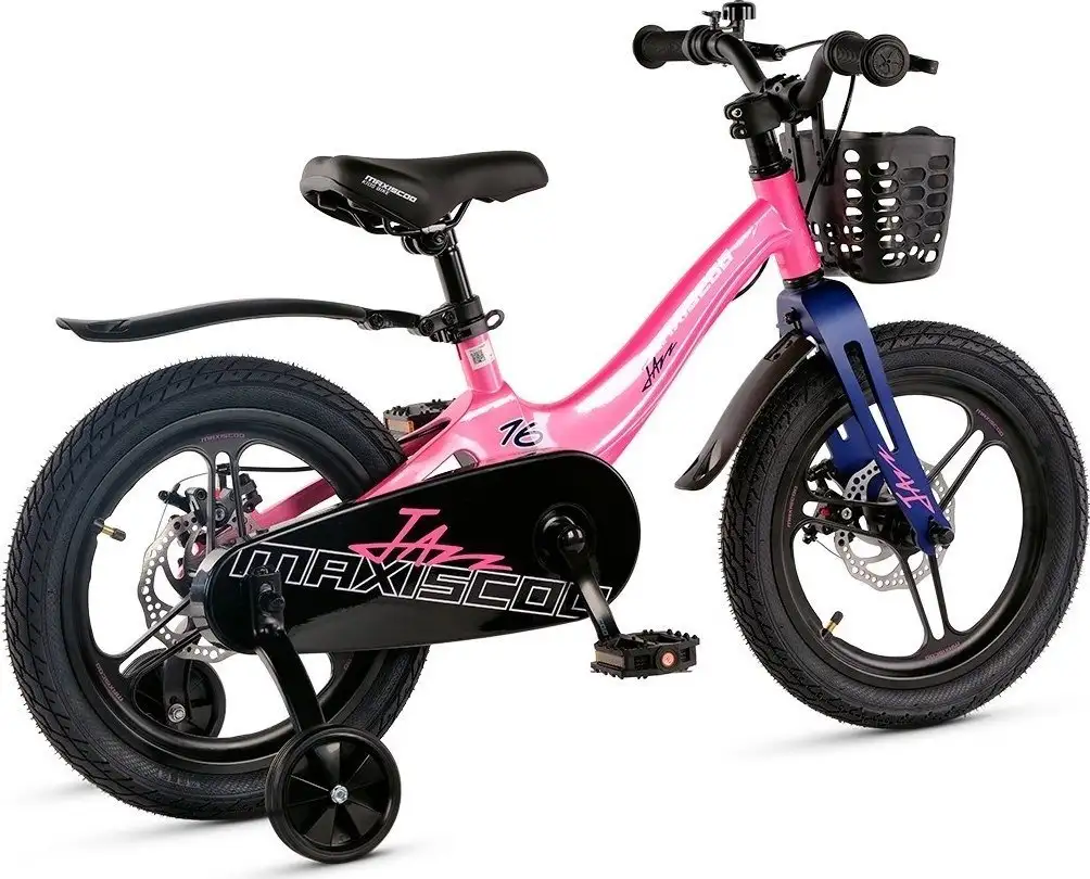 Детский велосипед Maxiscoo Jazz Pro 16 2025 MSC-J1642P (розовый сапфир, разобранный) – фото товара