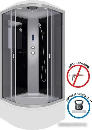 Душевая кабина Niagara NG-2508-14P 90x90x215 - фото товара