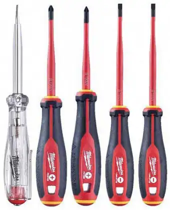 Набор отверток Milwaukee 4932478737 (5 предметов) – изображение в каталоге