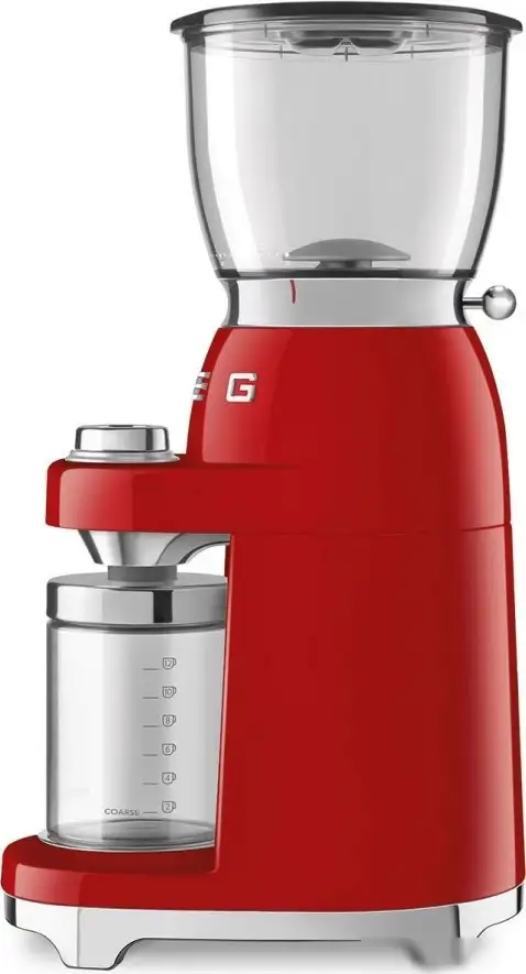 Электрическая кофемолка Smeg CGF11RDEU - фото товара