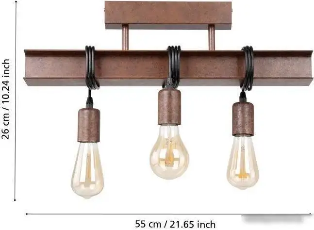 Люстра средней высоты Eglo Townshend 4 43522 – фото товара