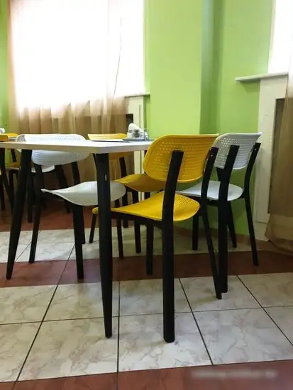 Стул Sheffilton SHT-S85 (желтый/черный/бежевый) – фото товара