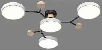 Люстра средней высоты Velante 446-007-04 – изображение в каталоге